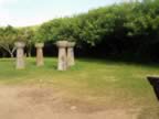 Local Stone Pillars above Grotto.jpg (60kb)